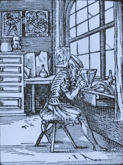 « Le Peintre sur verre »