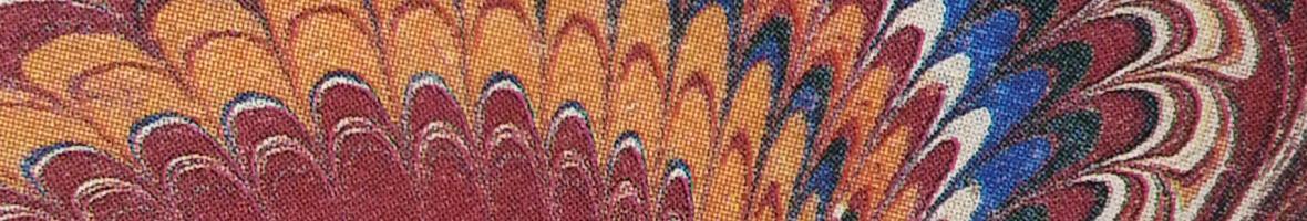 British Peacock Feather Marble British Peacock Feather Marble